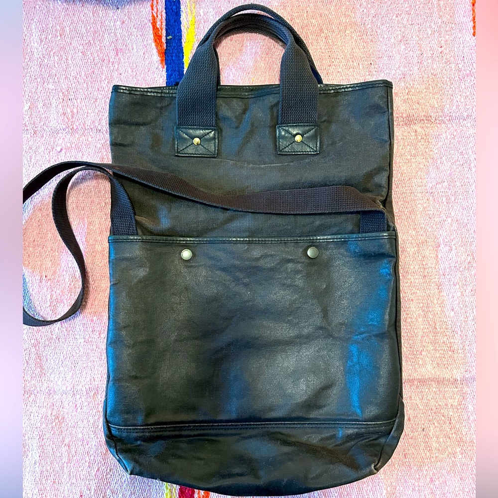 rag and bone, over the shoulder, oilcloth tote bag